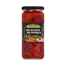 Tragano - Fire Roasted Red Peppers- 480g