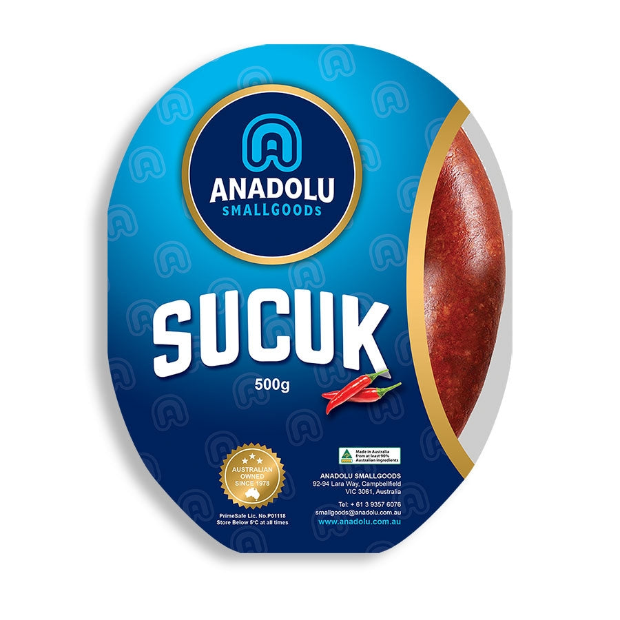 Anadolu - Sucuk/Sujuk - 500g (Vacuum sealed)