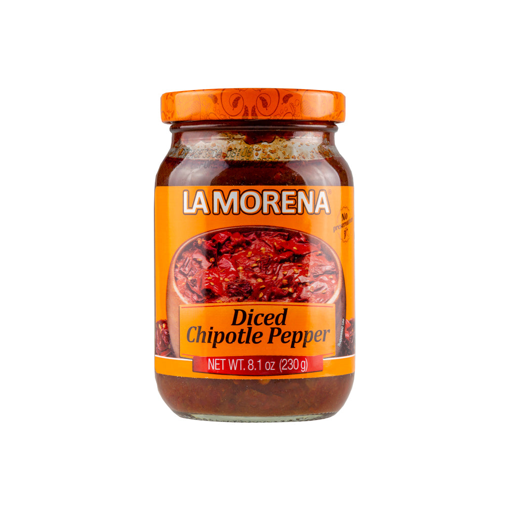 La Morena Diced Chipotle Peppers - 230g