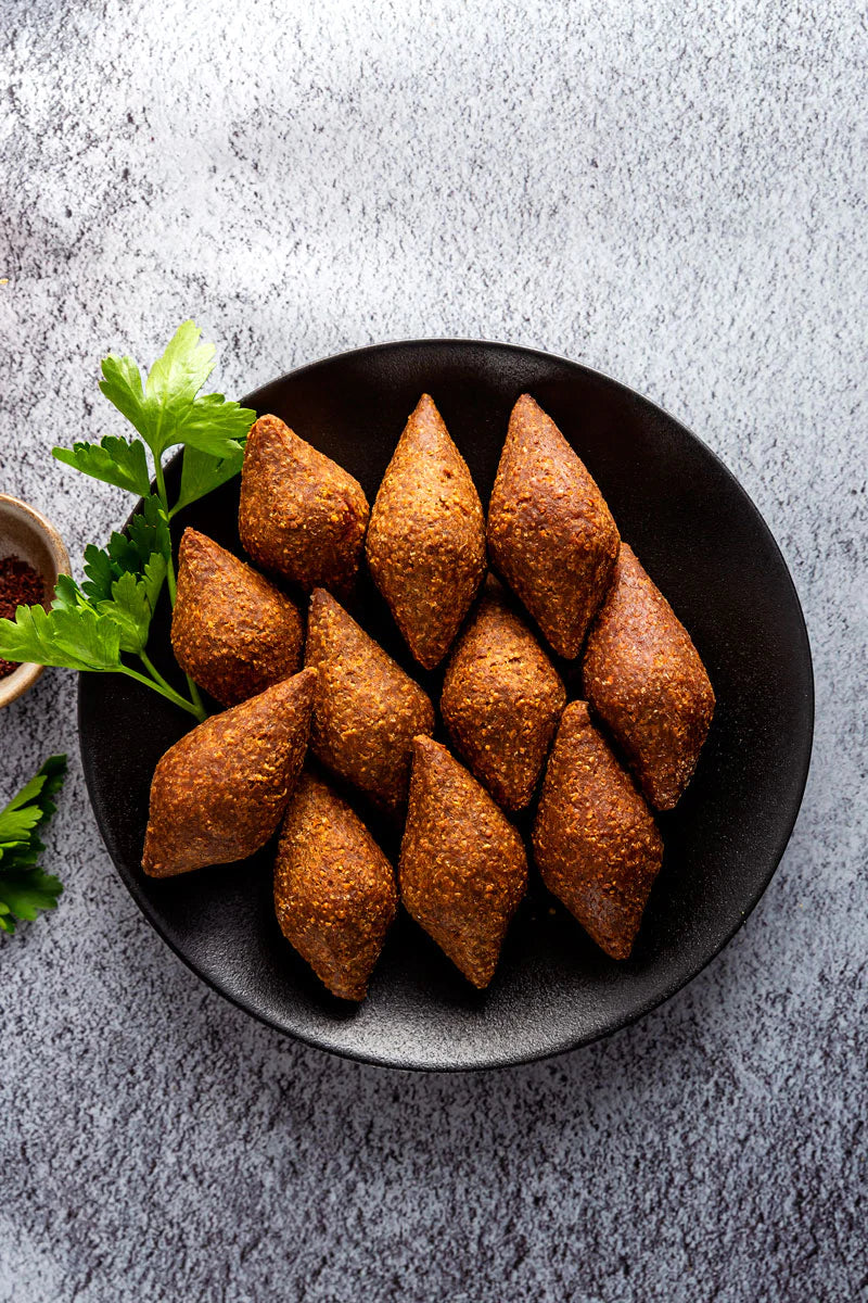 Mazati- Meat and Onion Kibbe- (Heat and Serve)