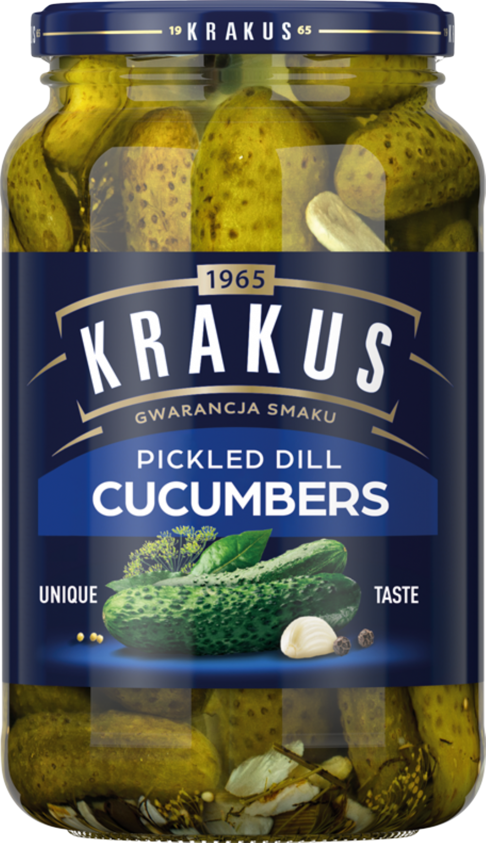 Krakus Pickled Dill Cucumbers (Gwarancja Smaku) 920g