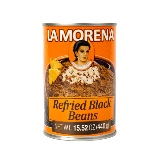 La Morena - Refried Black Beans- 440g