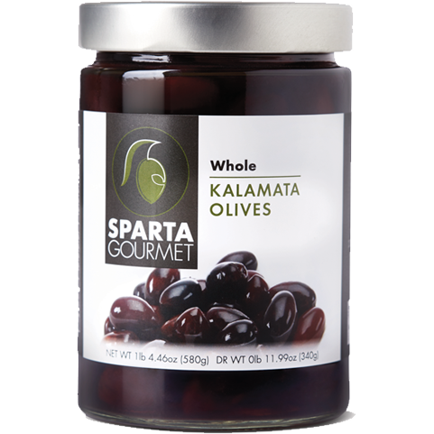 Sparta Gourmet - Whole Kalamata Olives - 580g
