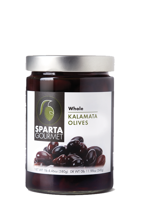 Sparta Gourmet - Kalamata Olives - 580g - Whole or Pitted