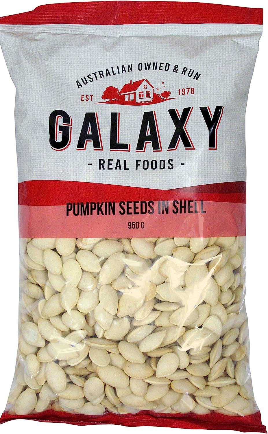 Galaxy- Pumpkin seeds in shell - 950g