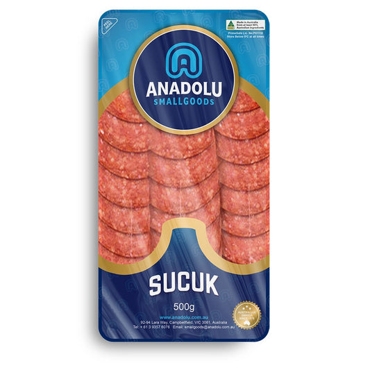 Anadolu - Sucuk/Sujuk - 500g (sliced)