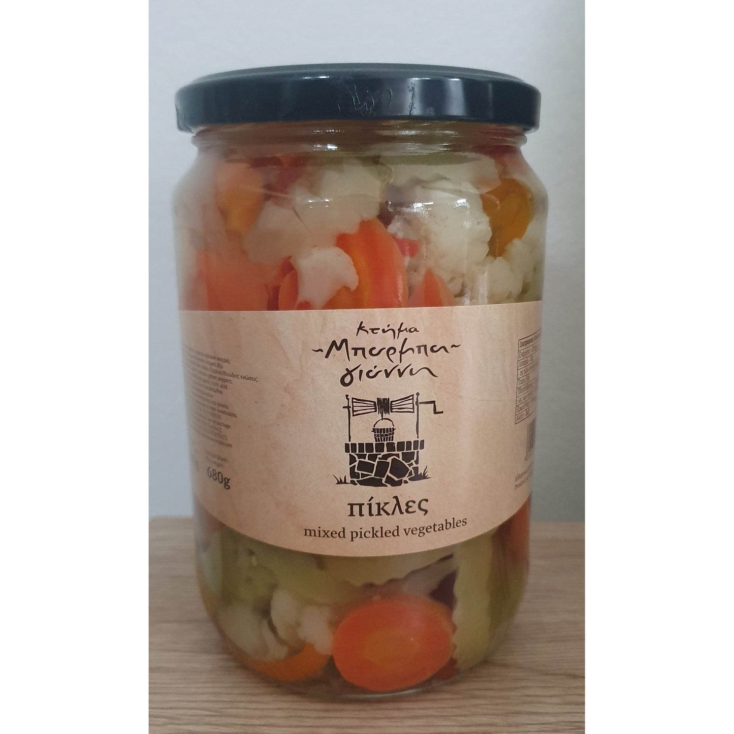 Nestos - Barba Yannis- Mixed pickled vegetables (Tursi) 680g net