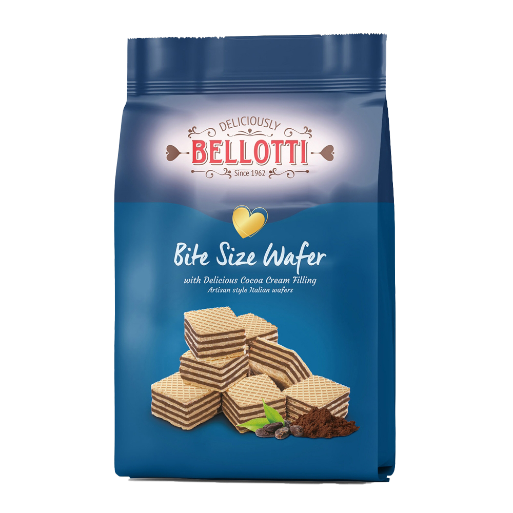 Bellotti - Bite size wafer biscuits - (Chocolate) - 250g