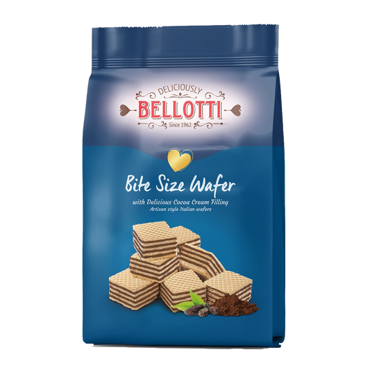 Bellotti - Bite size wafer biscuits - (Chocolate) - 250g