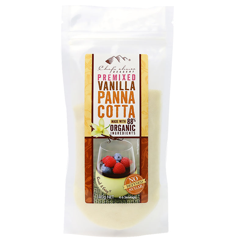 Chefs Choice - Premixed Vanilla Panna Cotta - 140g