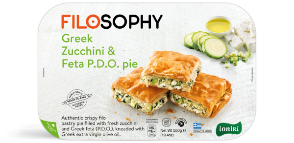 Filosophy Greek Zucchini & Feta pie- 500g