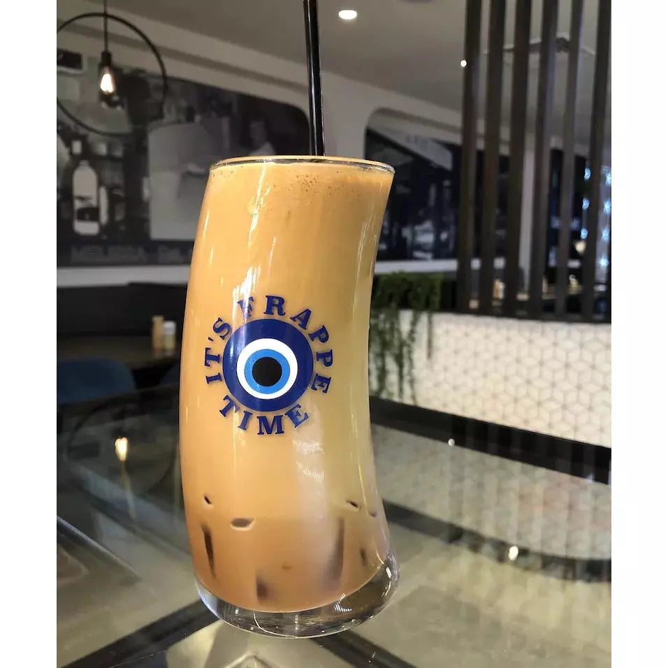 Frappe Glasses (Wave design) with various Motifs