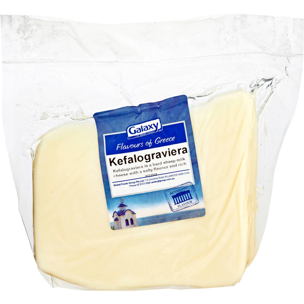 Galaxy - Kefalograviera Cheese Wedge - 300-350g