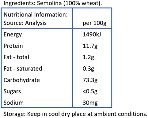 Galaxy - Fine Semolina -1kg