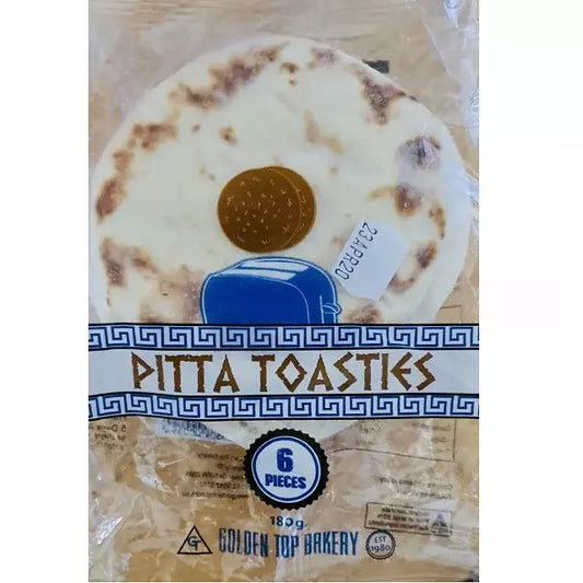 Greek Pitta Toasties - 6 pack