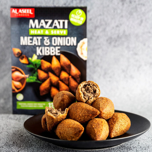 Mazati- Meat and Onion Kibbe- (Heat and Serve)