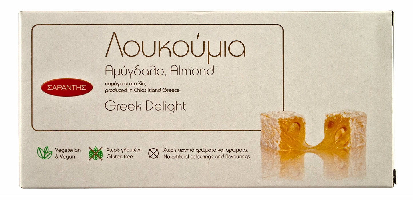 Sarantis - Turkish delight (Loukoumi,Loukoum,Lokum)- 400g- Various flavours