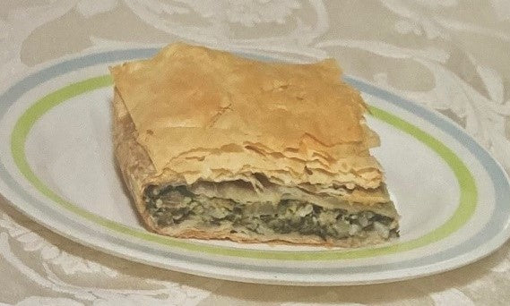 Large spinach and Fetta dish pie- 1.6kg