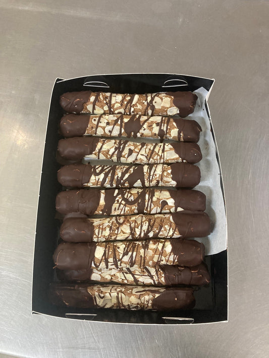 Hazelnut logs - 16 pieces (flourless)