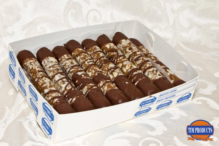 Hazelnut logs - 16 pieces (flourless)