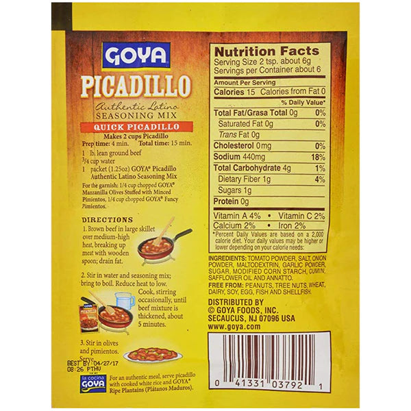 Goya - Picadillo seasoning mix- 35g