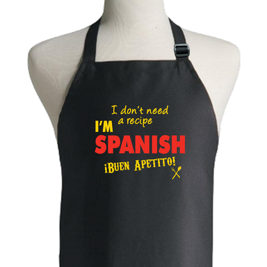 Apron - I don't need a recipe im Spanish